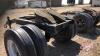 Single axle dolly w/Pintle hitch, 22.5 rubber, no TOD,  F60 - 7