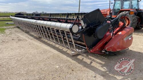 35ft CaseIH 2020 auger flex head with Advanced air reel, Fore & Aft, s/nCBJ041022, F56