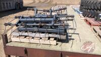 Pallet - harrow section (3) 2 - 5ft and 1 - 3ft, F55