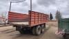 20 ft Homemade t/a dump trailer, 9.00-20 rubber, No Tailgate, NO TOD - FARM USE ONLY, F45 - 5