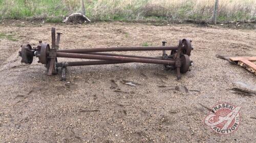 Trailer axles (4), F67