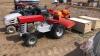 Massey Garden Tractor, 38in tiller, F78 ***keys - office trailer***