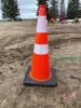 Reflective traffic cone 29'', New