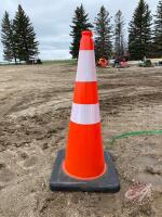 Reflective traffic cone 29'', New