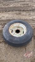 12.5-16 Titan Imp Tire on rim, Tire is New, Rim is Used, F71