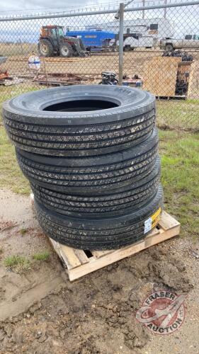 11R22.5 Double Road DR818 tire New