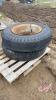 9.00-20 tire and rim, F43 - 2