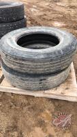 11R24.5 Used tire, F86