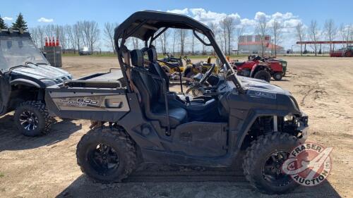 2018 CFMOTO Uforce 800 LX EPS EFI 4x4 All Terrain Utility Vehicle, Gray, VIN# LCELVYZ48J6000099, F91, Owner: Bert J Parsons, Seller: Fraser Auction_________________ ***TOD, keys - office trailer***