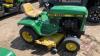 JD 316 Lawn Mower with 48in deck, F102 ***keys & belts - office trailer***