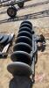 Bourgault poly packer sections, a few spare wheels, F90 - 9