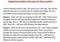 UPDATED INFORMATION ABOUT GRANT LAWFORD'S NUCS