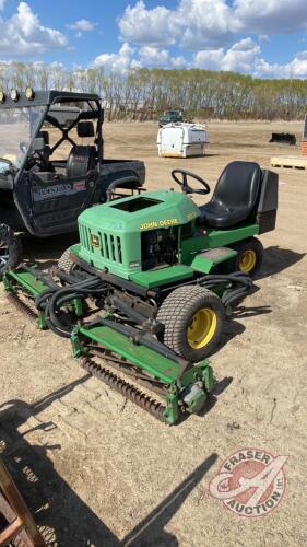 JD 2653A Greens & Tee - Riding Mower, DSL-liquid cooled, F62 ***keys - office trailer***