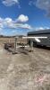 16ft Homemade gooseneck t/a trailer frame, no deck, NO TOD- FARM USE ONLY, F91