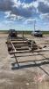 16ft Homemade gooseneck t/a trailer frame, no deck, NO TOD- FARM USE ONLY, F91 - 6