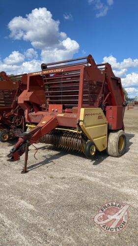 NH 851 Automatic RND Baler, 540 PTO, auto lube, F92 ***monitor, manual - office shed***