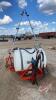 20ft 3pt sprayer with approx 125 gal poly tank, 540pto pump, F107