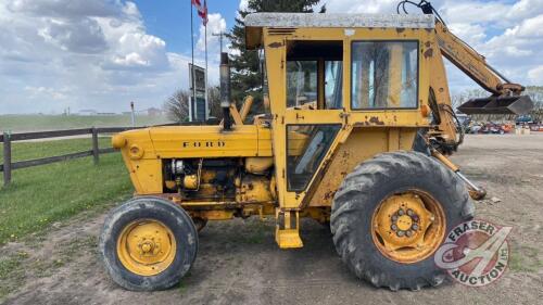 Ford 5000 LCG Industrial 2WD tractor, 2210 hrs showing, S/N C7NN6015 AJ, F114 ***keys - office trailer***