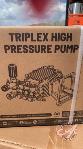 High Pressure Washer Pump Triplex, New, F64