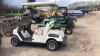 Yamaha Golf Cart, gas engine, running, F93 ***keys - office trailer*** - 3