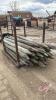 4-5”x7ft used Posts, F81 - 2