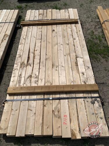 2x4-8 Spruce lumber, F46