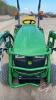 JD 1023E MFWD Tractor with JD 120R loader, Dsl engine, 54inch bucket, 3PT, 540 PTO, 433 hrs showing, S/N 1LV1023ECHJ108918, F118 ***keys - office trailer*** - 11