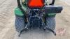 JD 1023E MFWD Tractor with JD 120R loader, Dsl engine, 54inch bucket, 3PT, 540 PTO, 433 hrs showing, S/N 1LV1023ECHJ108918, F118 ***keys - office trailer*** - 13