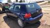 2002 Volkswagen Golf GL 2 door Hatchback, 181,609 showing, VIN# 9BWBB21J924022456, F62 Owner: Lonnie D Studer, Seller: Fraser Auction__________________ ***TOD, keys - office trailer*** - 4