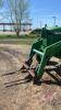 JD 4020 2WD Tractor with JD 46A loader, 8249 hrs showing, s/n T223P130601R, F118 ***keys - office trailer*** - 3