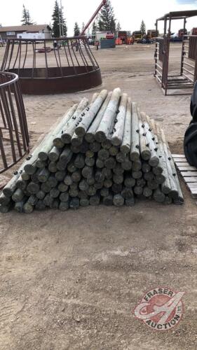 3-4in x 6ft Treated fence post, F125