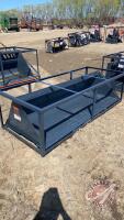 skid steer mount Smooth General Bucket SS 84'', New, F64