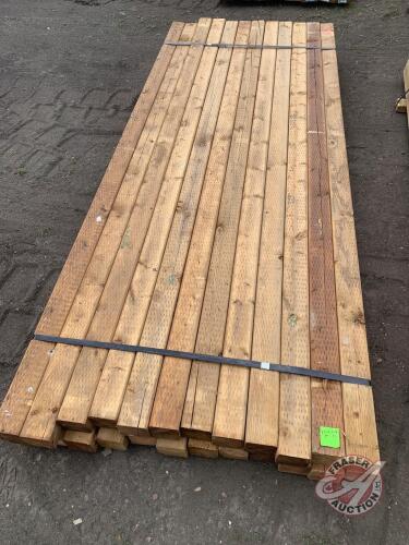 4x4-9 Sienna lumber, F46