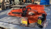 Husqvarna 359 chainsaw with poly case ***manual - office trailer***
