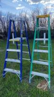 (2) 6’ step ladders