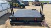 8x7 Welding deck with checker plate, hitch, vice, was on Ford F350 dually, F131 - 3