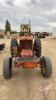 Allis Chalmers Fork lift, 12.4-28 nearly new rubber, approx 2000 lbs cap???, ***keys - office trailer***F137 - 7