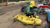 JD F935 front deck mower, 72inch Commercial deck, 1994 hrs showing, s/n M0F935X475172, F141 ***keys - office trailer*** (gearbox driving mower needs work)