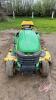 JD X340 lawn tractor with 54inch deck, 800 hrs showing, F164 ***keys- office trailer*** - 2