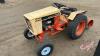 Case 444 lawn tractor with 43inch roto tiller, s/n 9652823,No keys broke off in unit, F165 - 2