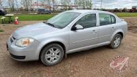 2006 Chevrolet Cobalt LT 150,502kms showing, VIN# 1G1AL55F367732539, F159, Owner: Brian W English, Seller: Fraser Auction______________ ***TOD, keys - office trailer***