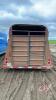 16ft x 6ft Real Industries T/A stock trailer, VIN# 2R9G6LB20G1020079, F162 Owner: Philip J Harder, Seller: Fraser Auction____________________ ***TOD - office trailer*** - 5
