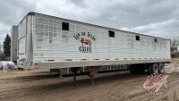 1989 48 ft Utility t/a Cattle Trailer, VIN# 1UYVS2480KU199012, F158, Owner: L B Taylor Trucking Ltd, Seller: Fraser Auction______________ ***SK TOD - office trailer***