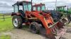 1996 Belarus 5160 MFWD Tractor with Leon 707 loader, 3514 hrs showing-not working, s/n 265820, F142 no keys given - 3