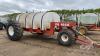 Pattison PB 1650 1650-gal liquid fert caddy with 2inch Honda GX200 fill pump, no fert pump, 23.1-26 rear rubber, 21.5L-16.1SL front rubber, F162