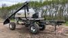 Bourgault 2155 air cart, s/n 35839AS-13, F163 ***monitor and camera tub, box - office shed***