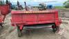 NH 166 Windrow Inverter, ground drive, s/n 851163, F152 ***manual - office trailer*** - 3