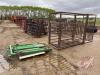 Cattle Chute with Real Industries self catching head gate, Palp cage, F43 - 7