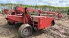 15’ CaseIH DC515 discbine, s/n CFH0158046, F167 ***box - office shed*** - 6