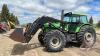 Deutz 7145 MFWD Tractor with Allied 895 loader, 6853 hrs showing, s/n 76423075, F169 ***KEYS - OFFICE TRAILER*** - 3